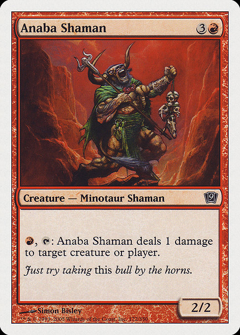 Anaba Shaman MTG - 9th Edition
